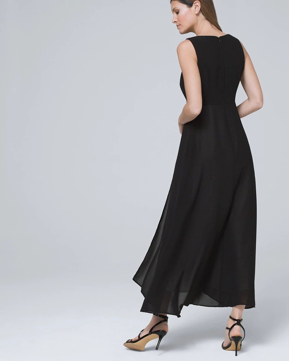 White house black market overlay jumpsuit store